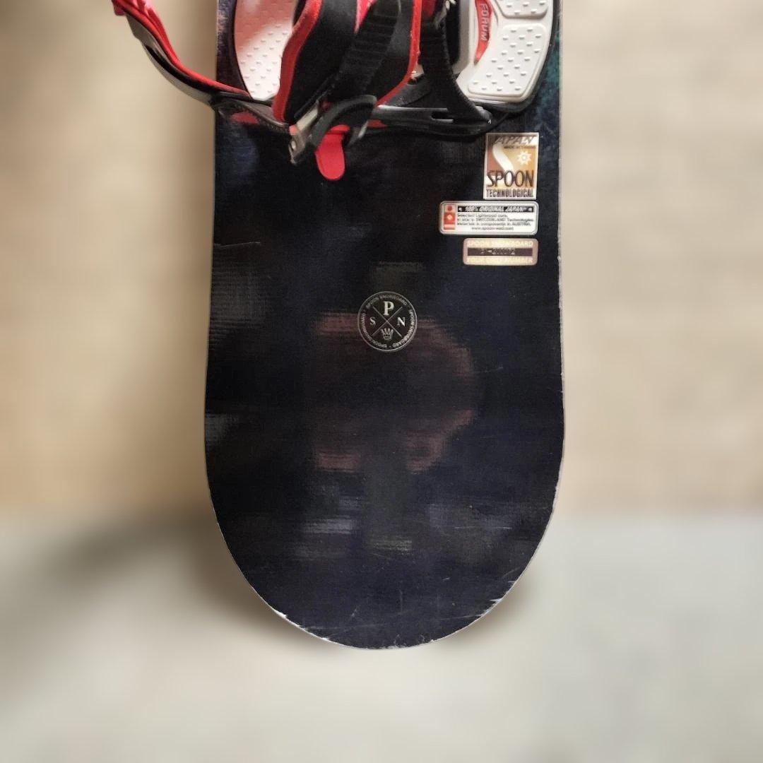 【シーズン最終特価】SPOON×FORUM スノーボードセット 151cm