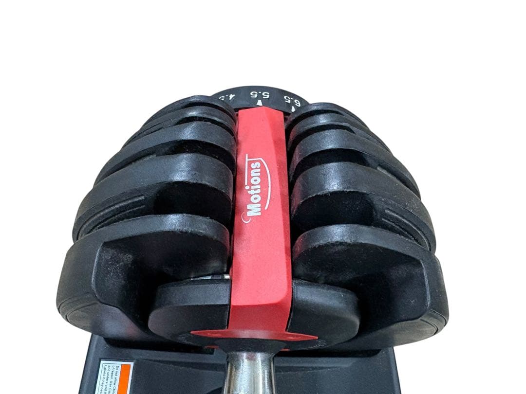 Motionsダイヤル式可変式ダンベル24Kg 2.5Kg〜24Kg ②