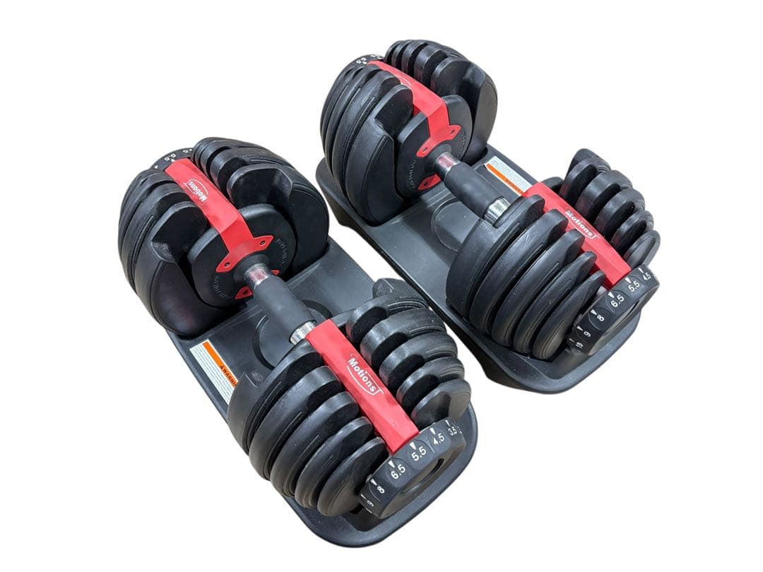 Motionsダイヤル式可変式ダンベル24Kg 2.5Kg〜24Kg ②