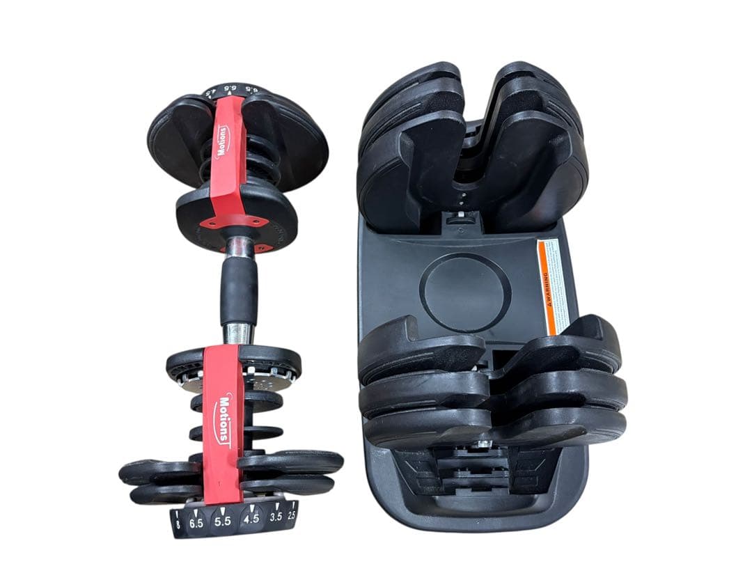 Motionsダイヤル式可変式ダンベル24Kg 2.5Kg〜24Kg ②
