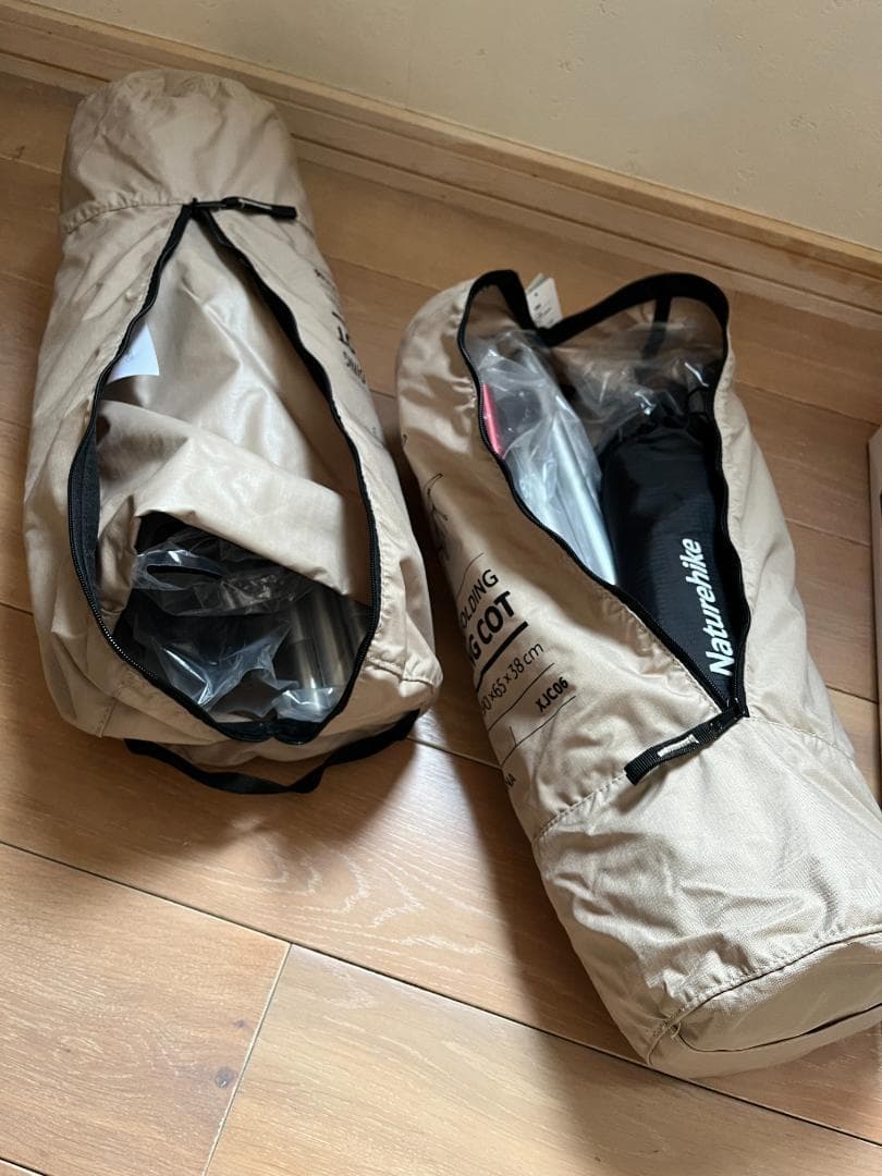Naturehike フォールディング キャンプベッド 2点セット