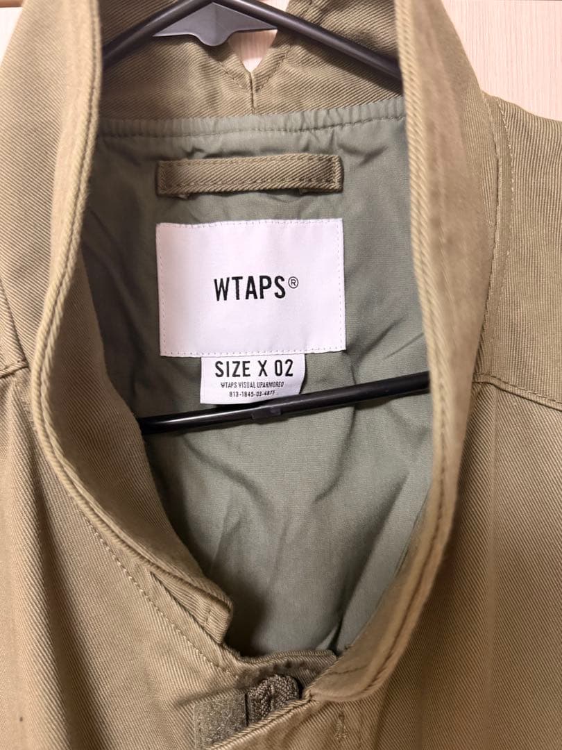 ウェア WTAPS 2021SS REP VEST COTTON TWILL