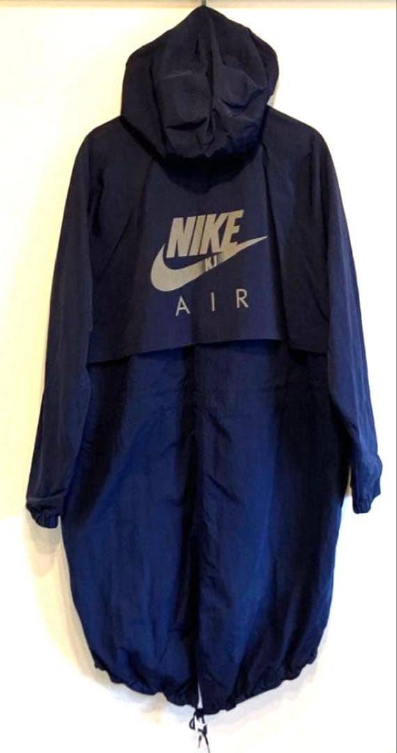 新品【希少品★コラボ品】NIKE リバーシブル ベンチコート ネイビー ホワイト