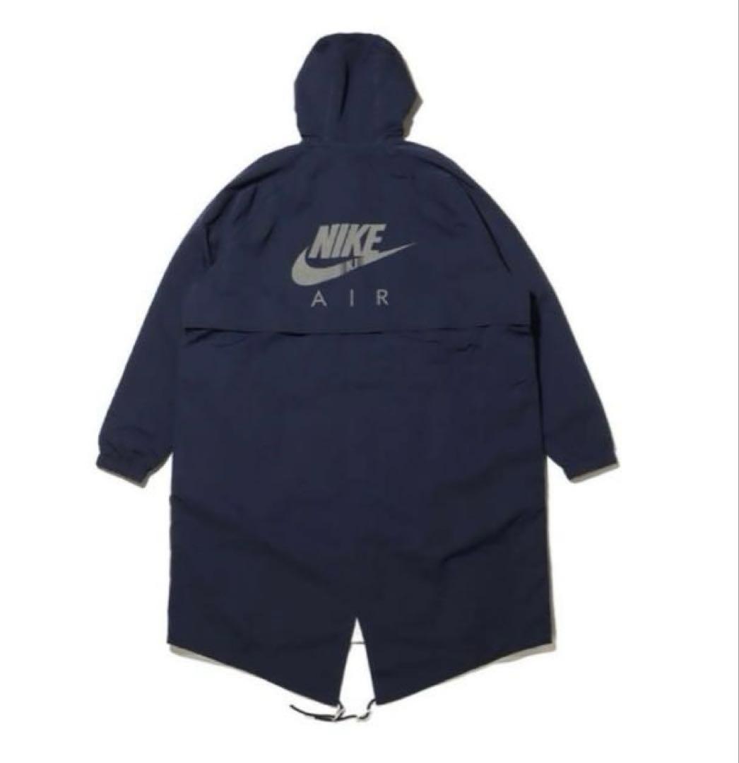 新品【希少品★コラボ品】NIKE リバーシブル ベンチコート ネイビー ホワイト