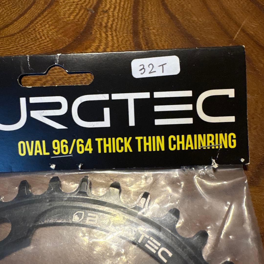 BURGTEC OVAL 96/64 32T チェーンリングXTR M9000