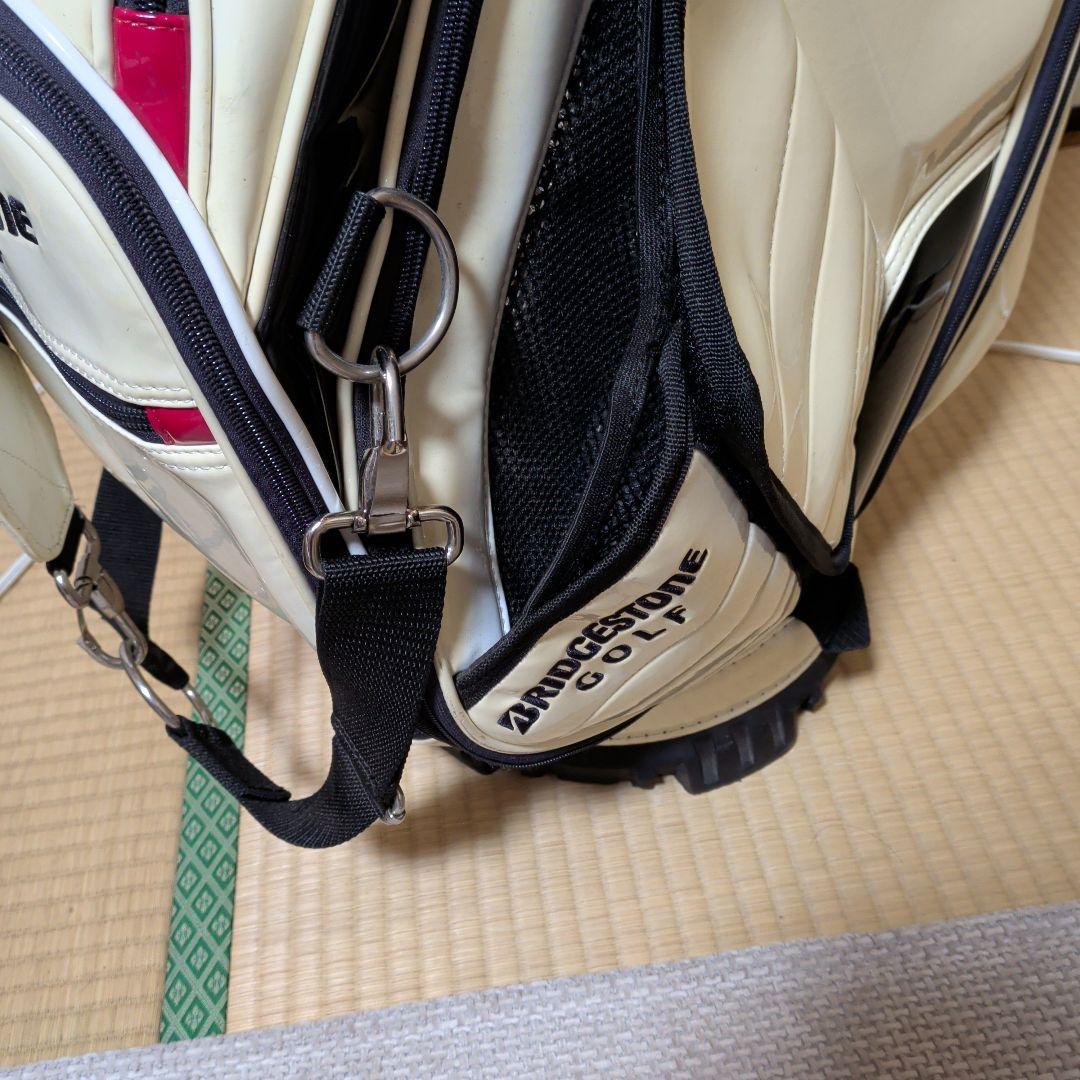 BRIDGESTONE キャディバッグ　エナメル　プロレプリカ[希少]