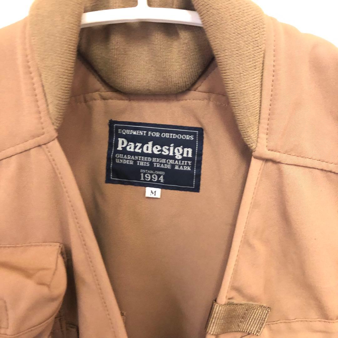 Pazdesign フィッシングベスト M ベージュ