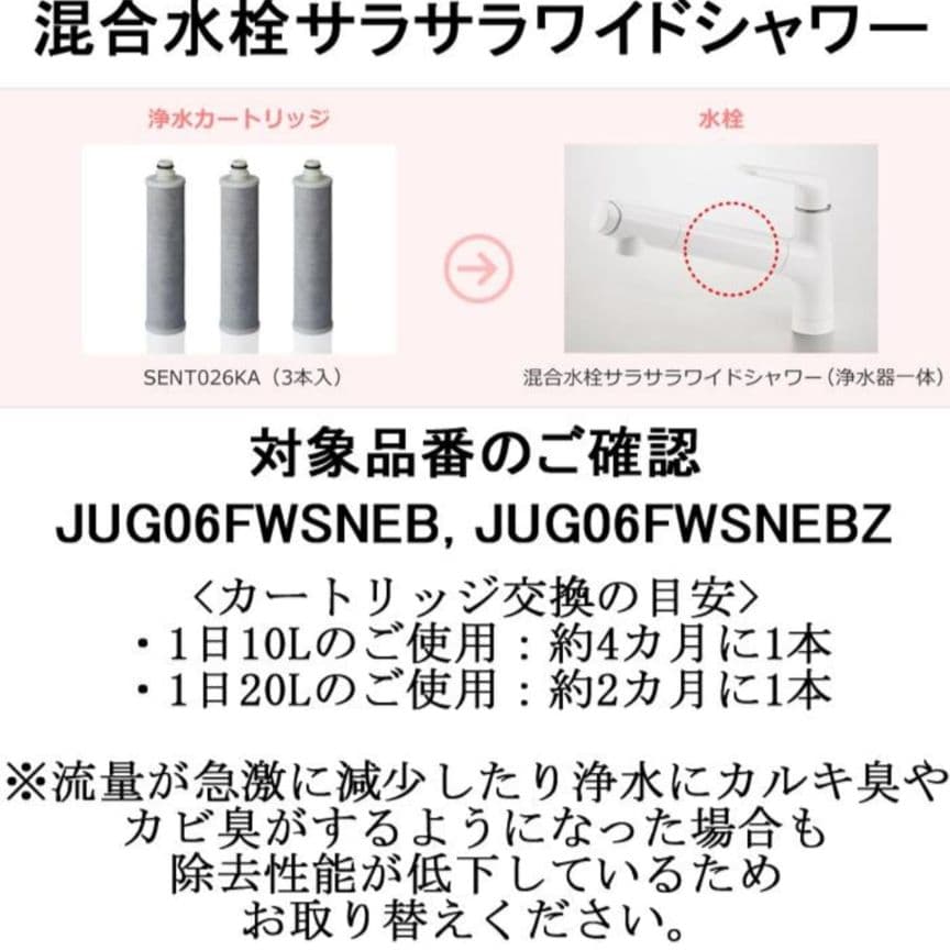 浄水器カートリッジ 　3本入り　浄水器　カートリッジ　交換