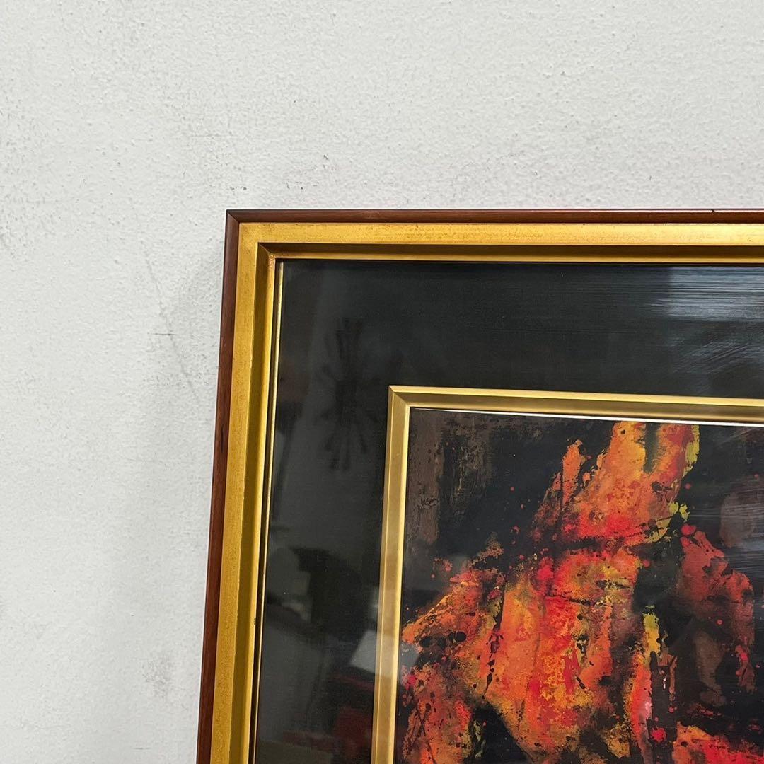 のむら清六　絵画　「花」