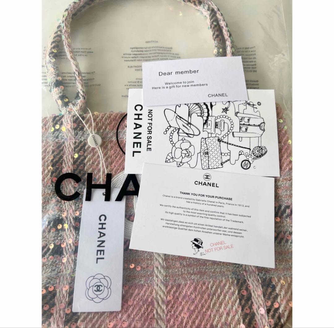 CHANEL トートバッグ ノベルティ　ショルダー　ピンク　残り1点　早い者勝ち