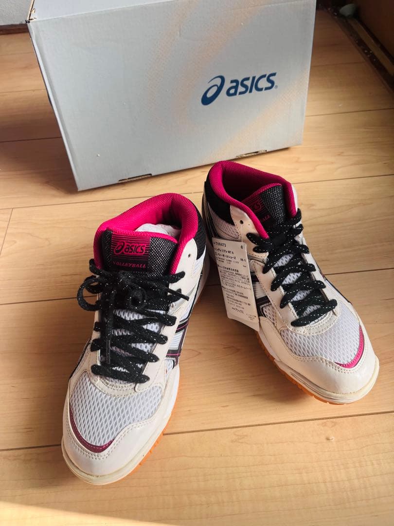 未使用保管品】asics バレーボールシューズ 23.5cm