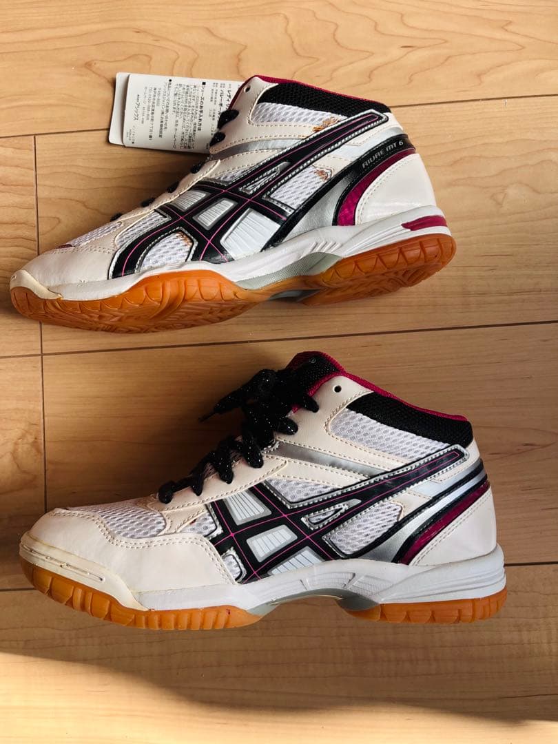 未使用保管品】asics バレーボールシューズ 23.5cm