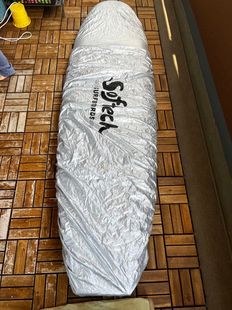 美品　Softech 6’6ft ファンボード　スポンジ