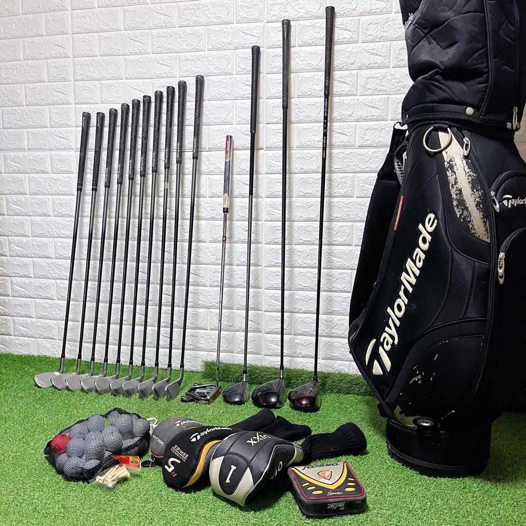 TaylorMade 初心者にオススメ メンズゴルフクラブ豪華14本セット