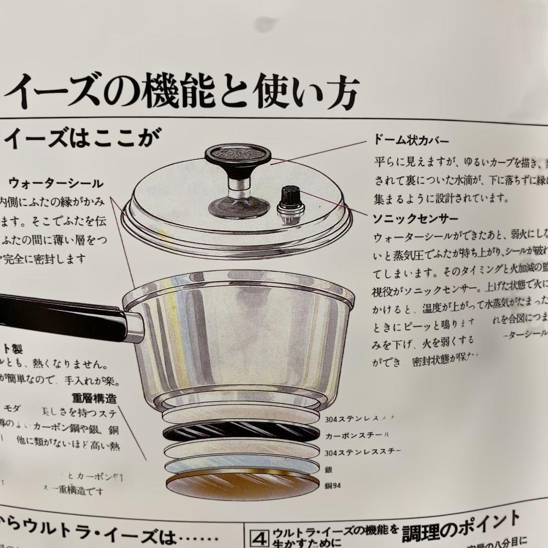【新生活応援価格】EHP EKCO UltraEase チタン入りステンレス中鍋