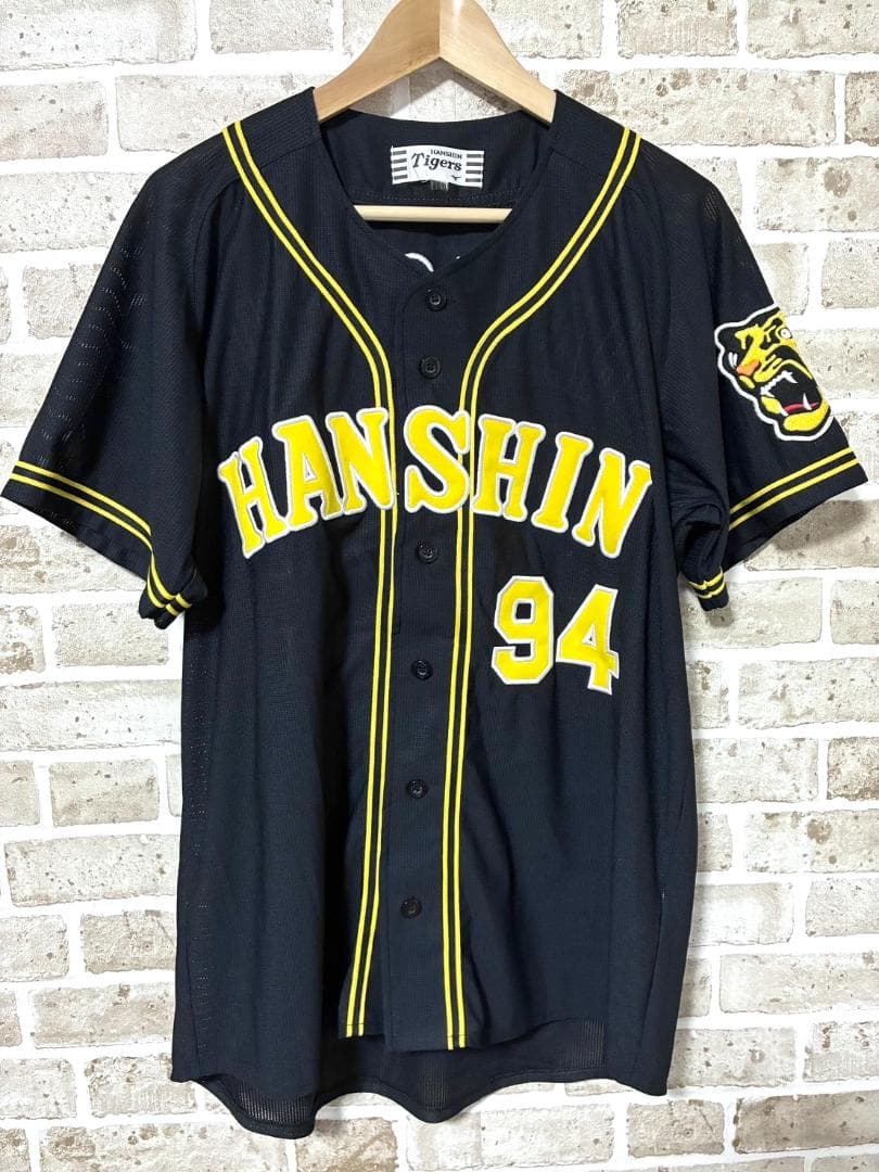 【早い者勝ち】阪神タイガース 原口 ハイクオリティユニフォーム M相当 ブラック