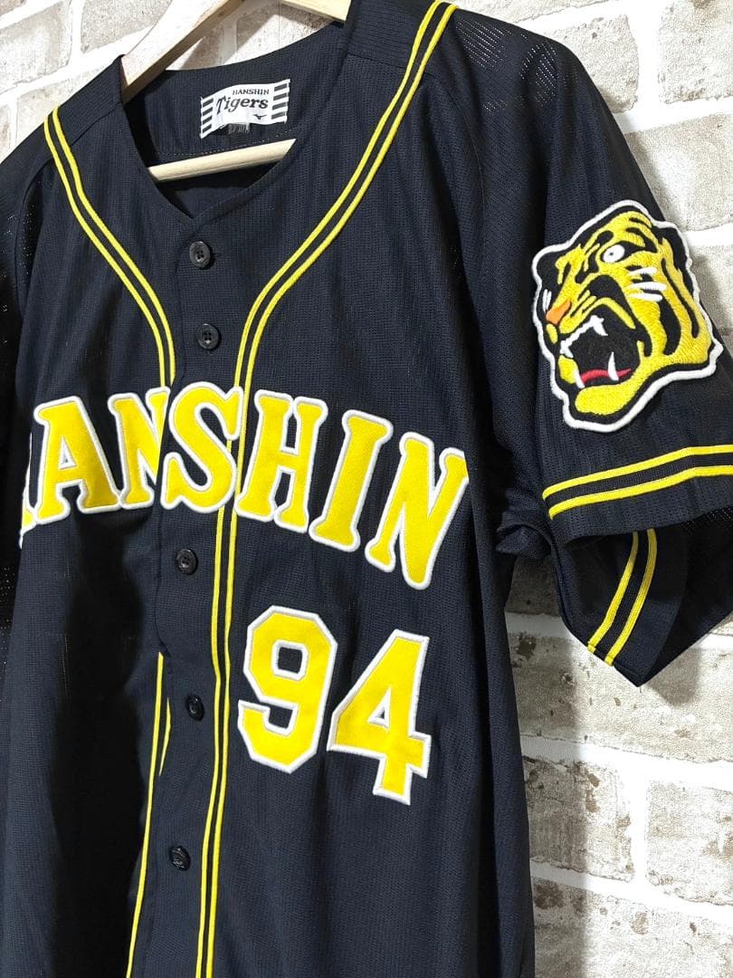 【早い者勝ち】阪神タイガース 原口 ハイクオリティユニフォーム M相当 ブラック