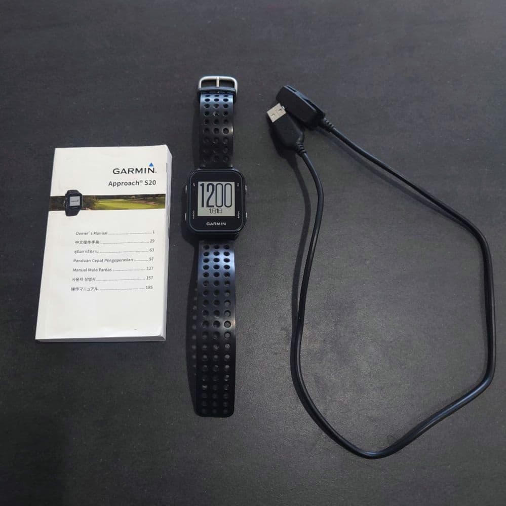 GARMIN Approch s20 純正交換用ラバーベルト セット
