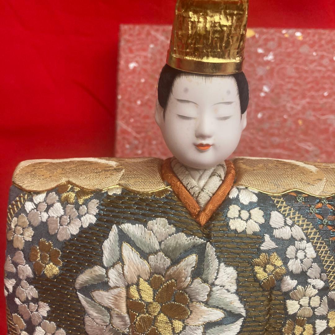 柿沼東光作木目込立ち雛