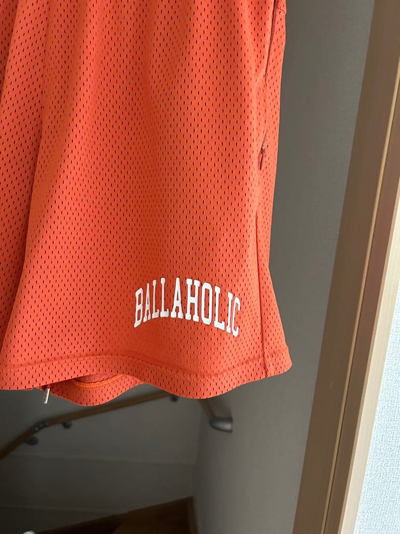 ウェア Ballaholic - College Logo Mesh Zip Short