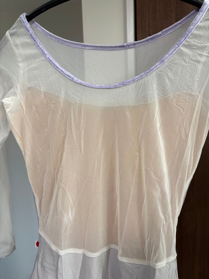 YUMIKO 長袖レオタード ベロア