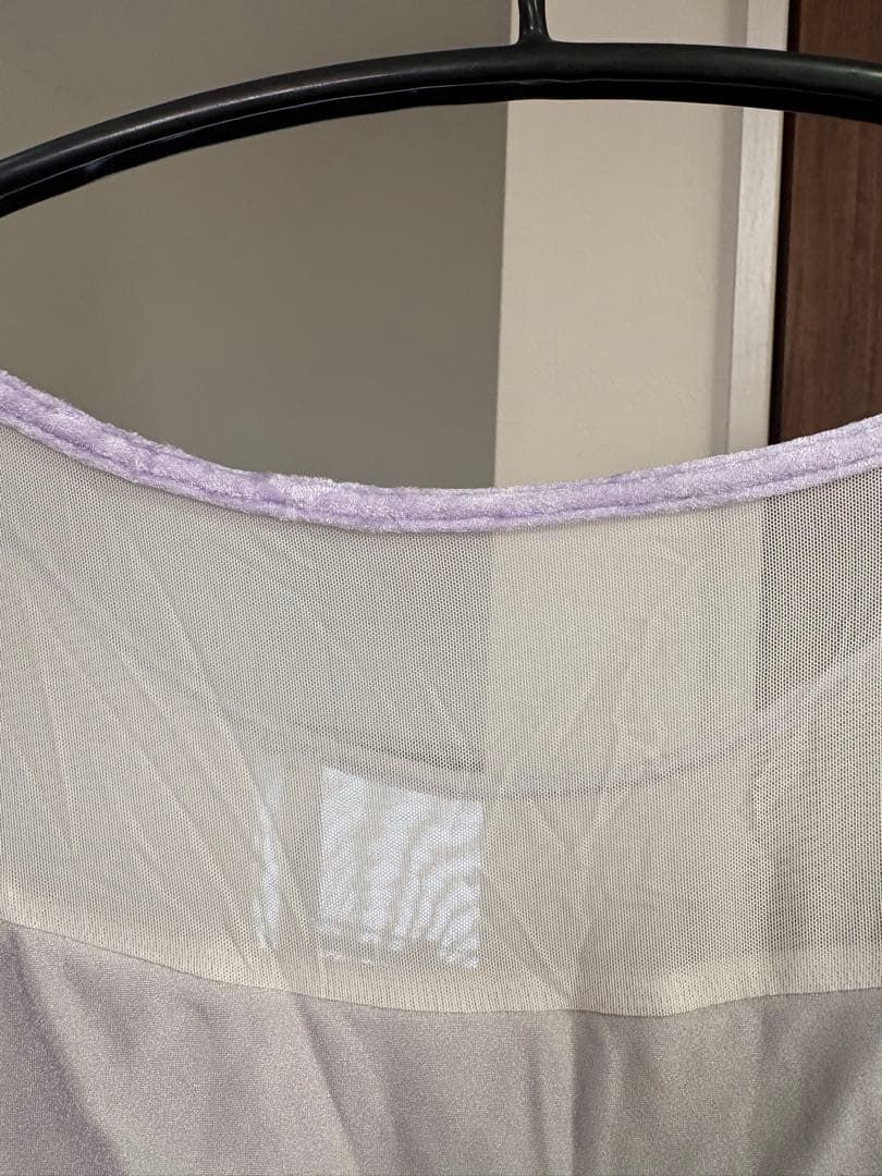 YUMIKO 長袖レオタード ベロア