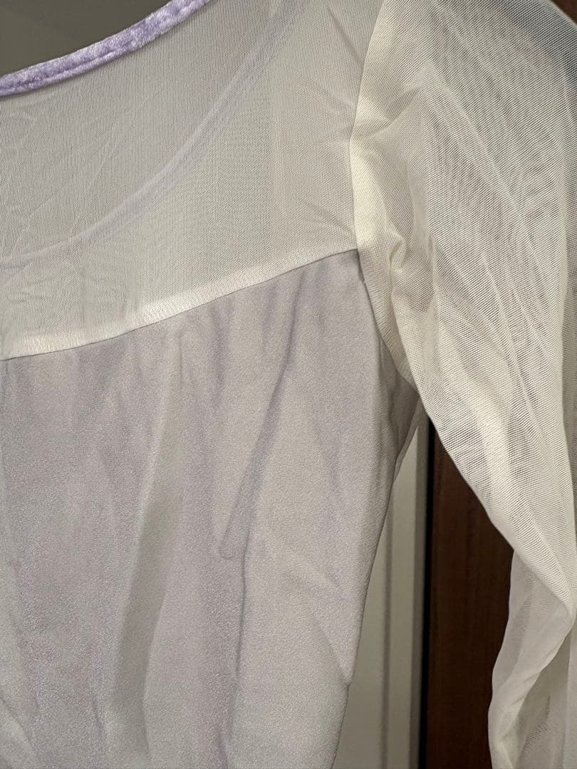 YUMIKO 長袖レオタード ベロア