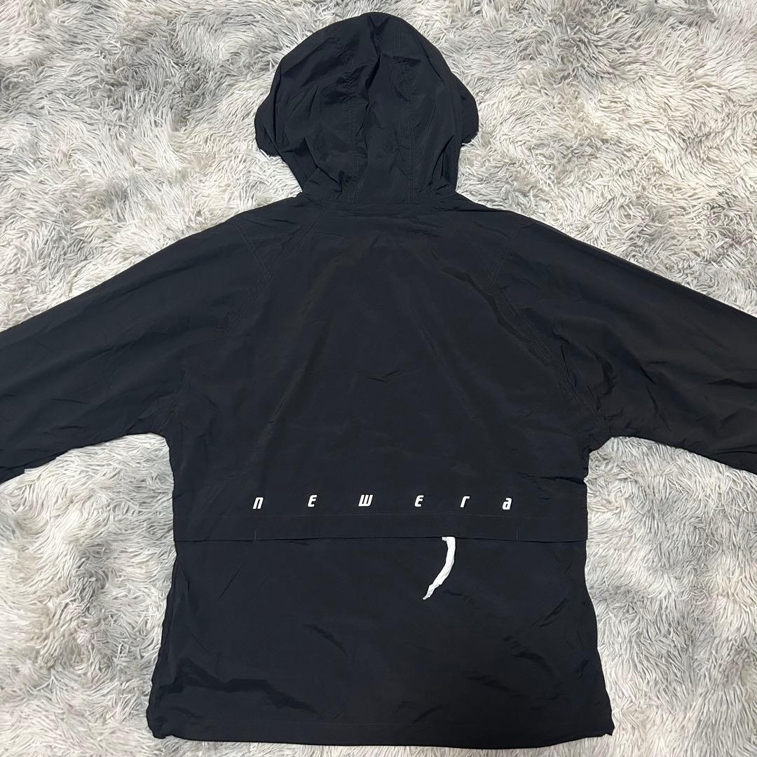 NEWERA ブラック ナイロンパーカー