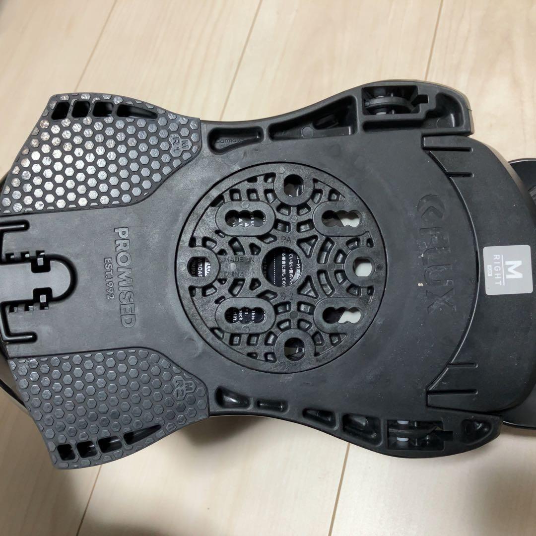 24-25 FLUX XF Mサイズ ブラック バインディング スノーボード