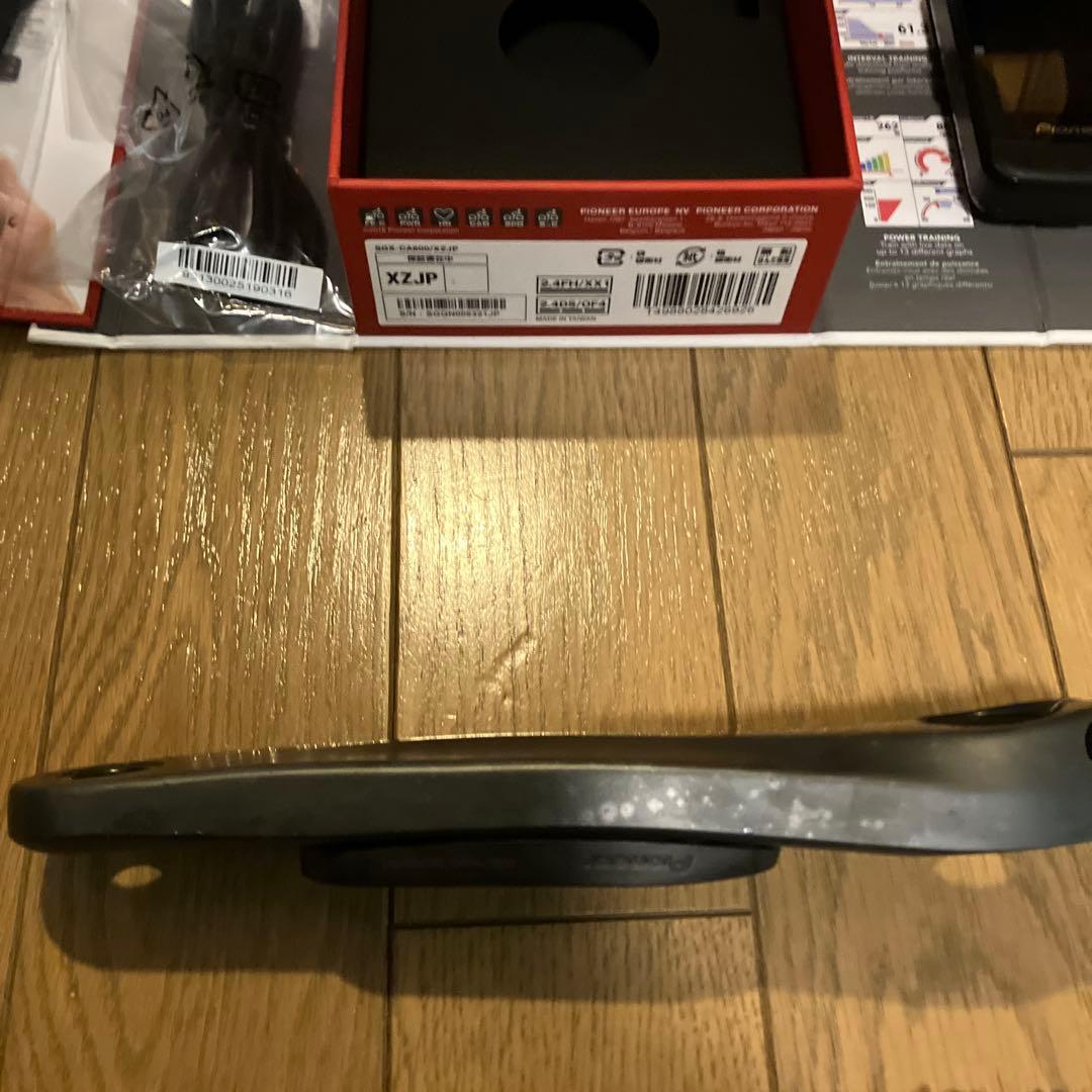 Pioneer SGX-CA600 +FC6800 PIONEERパワーメータ左