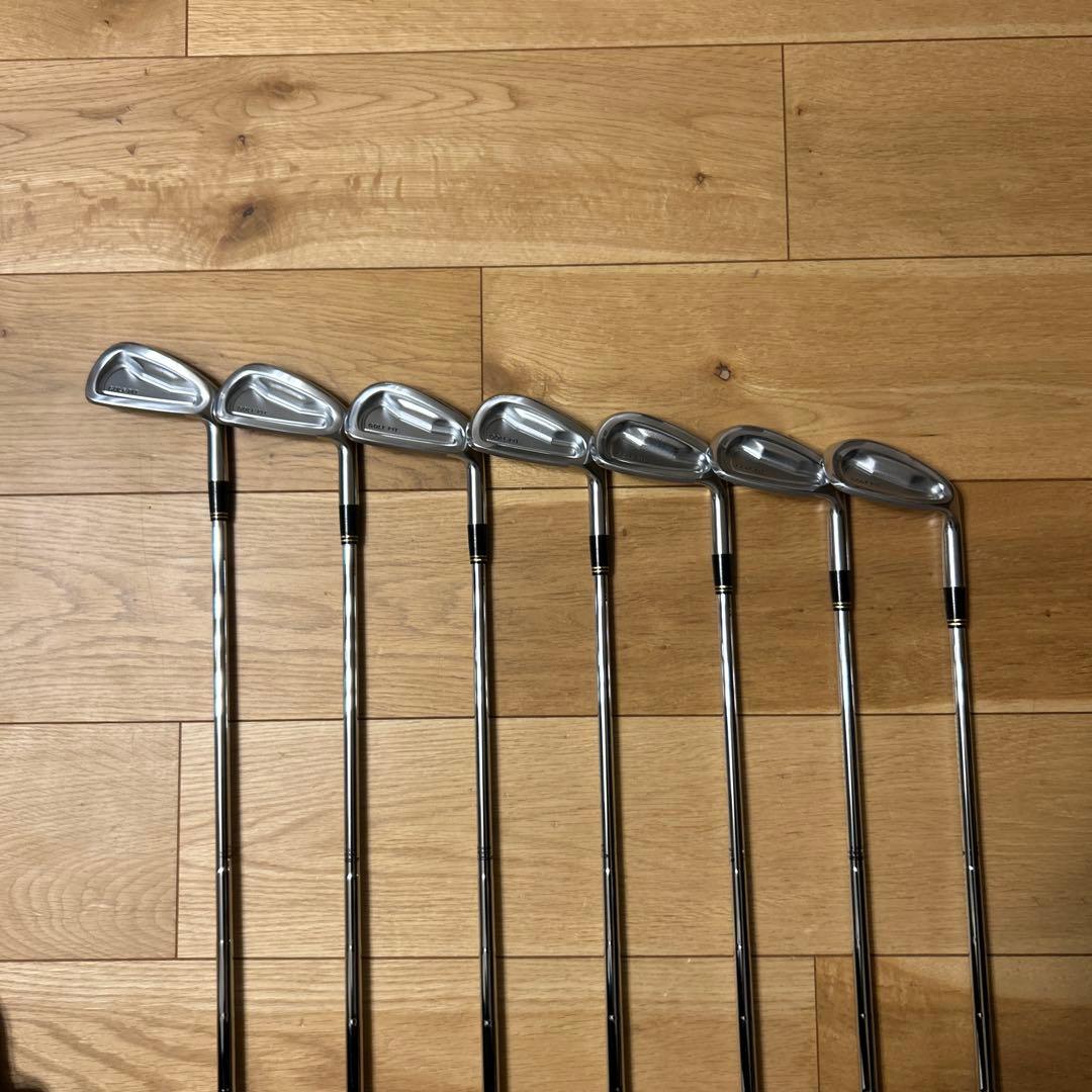 地クラブ GOLFPIT アイアンセット 4-P 軟鉄鍛造