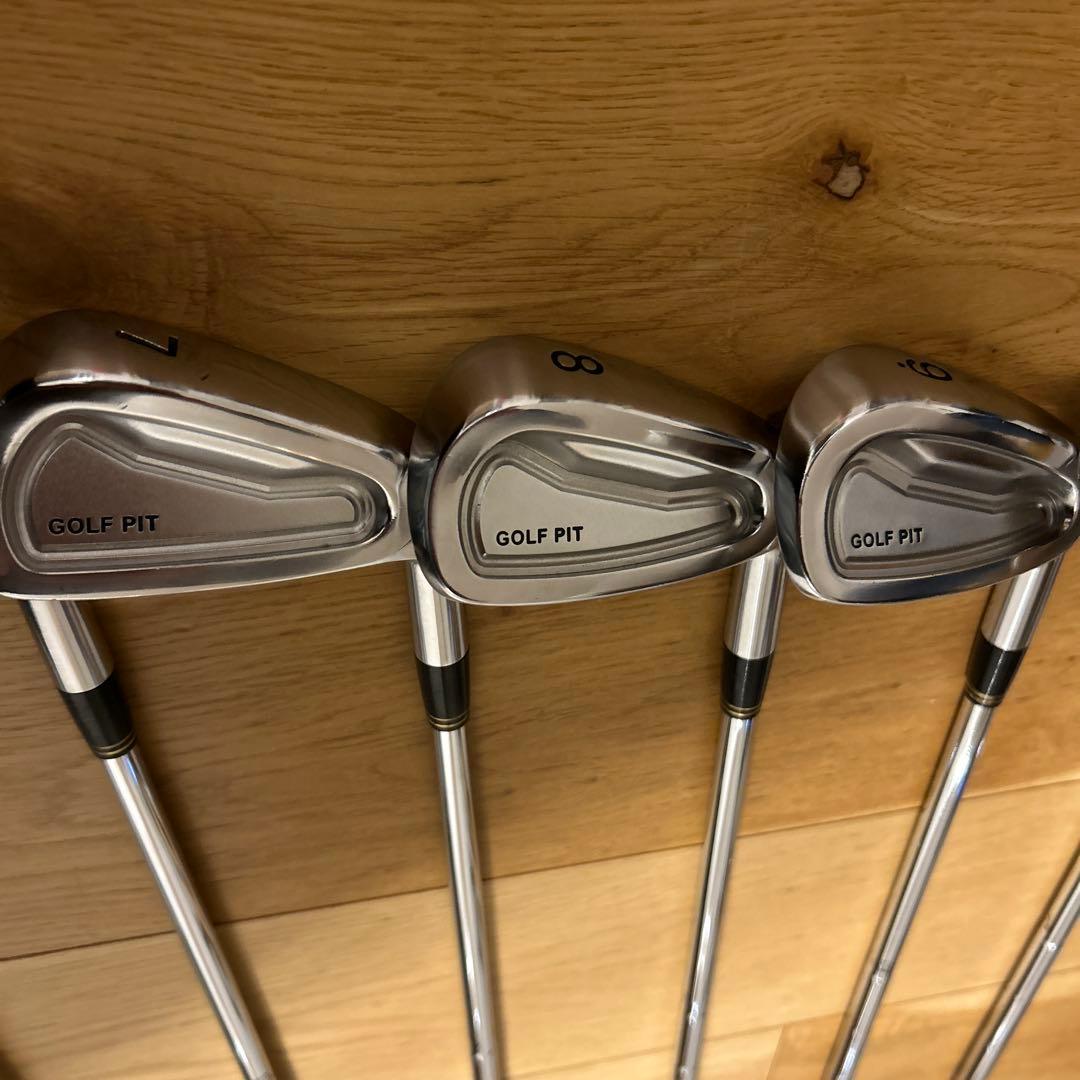 地クラブ GOLFPIT アイアンセット 4-P 軟鉄鍛造