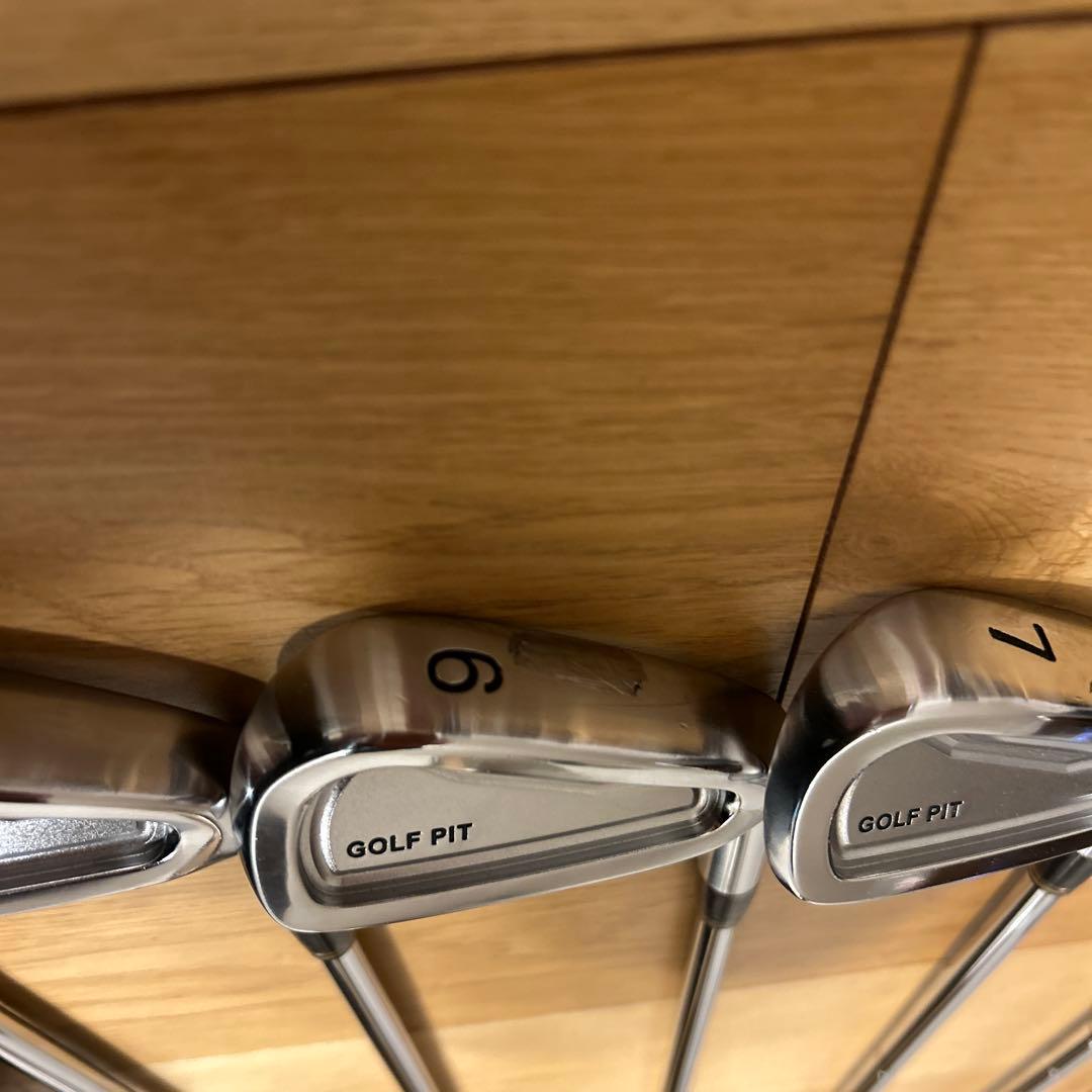 地クラブ GOLFPIT アイアンセット 4-P 軟鉄鍛造