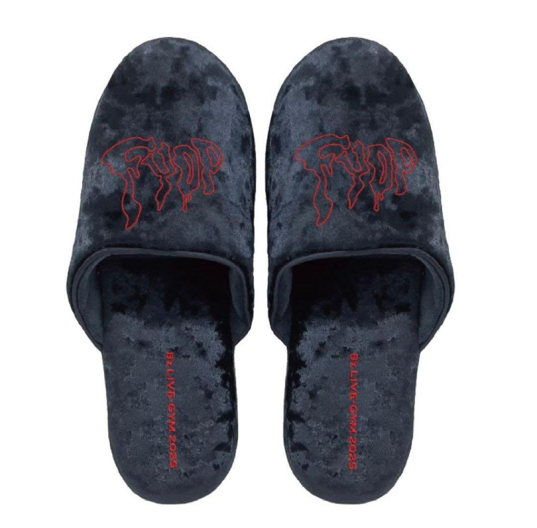 【新品】【M.Lセット】【ルームスリッパ】【B'z】【FYOP】【ブラック】