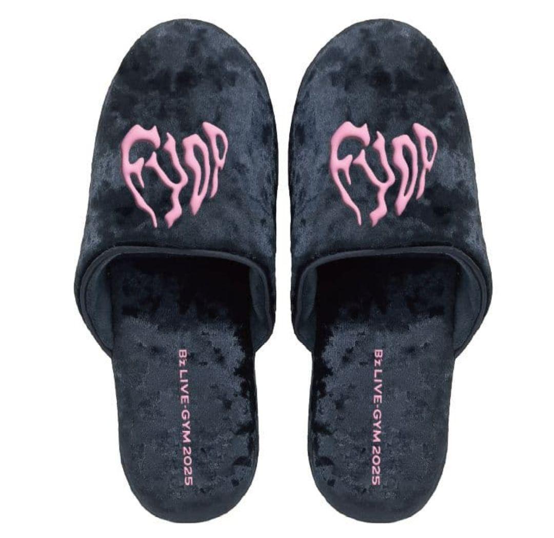 【新品】【M.Lセット】【ルームスリッパ】【B'z】【FYOP】【ブラック】