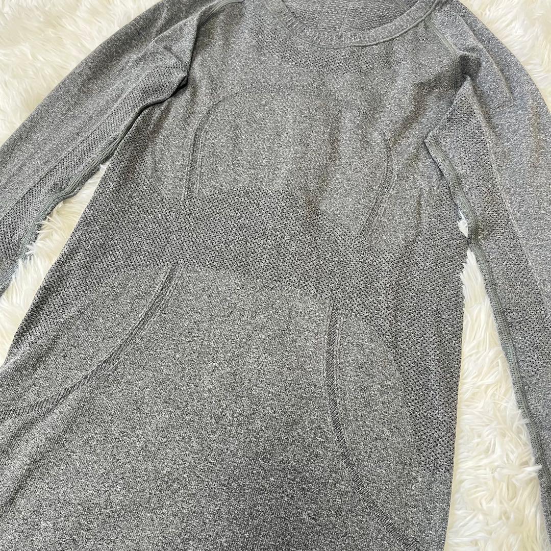 lululemon ルルレモン　Swiftly Tech 長袖シャツ 4 グレー