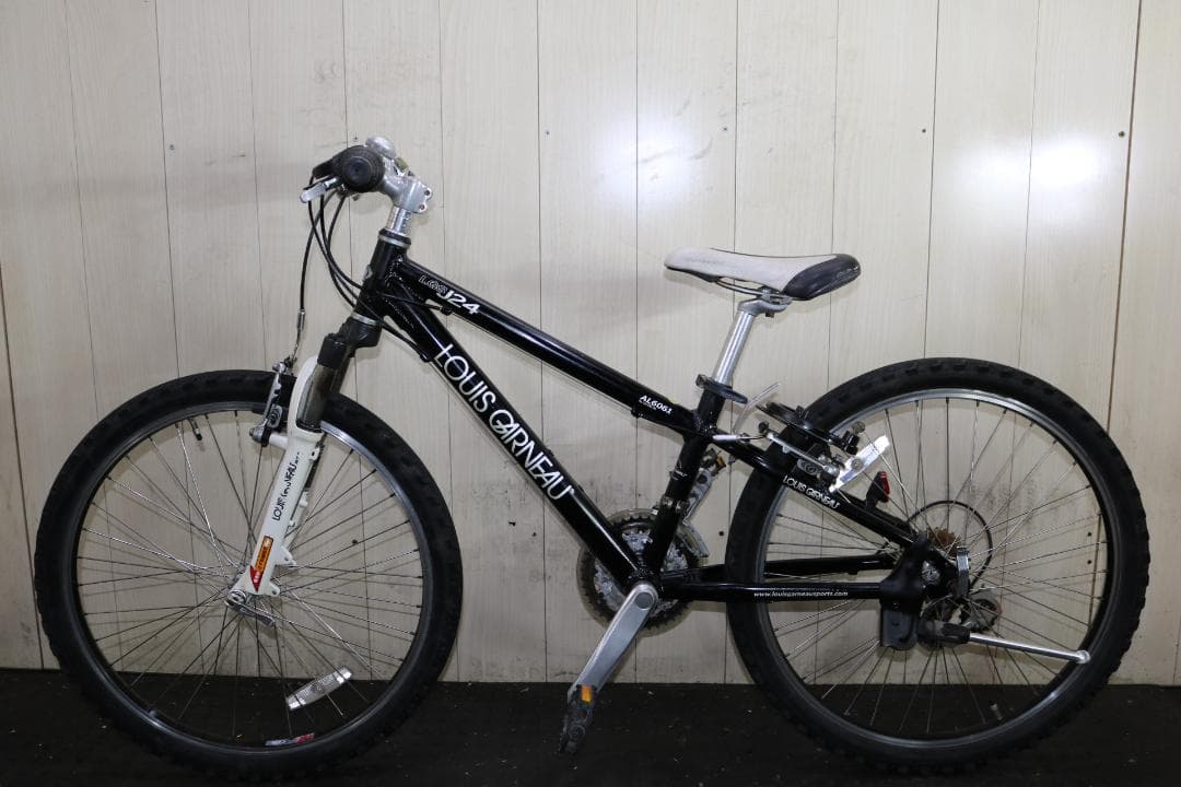 ルイガノ LGS-J24 24型 アルミ シマノ21速 本格子供用MTB 黒