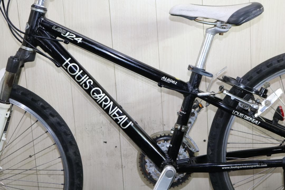 ルイガノ LGS-J24 24型 アルミ シマノ21速 本格子供用MTB 黒