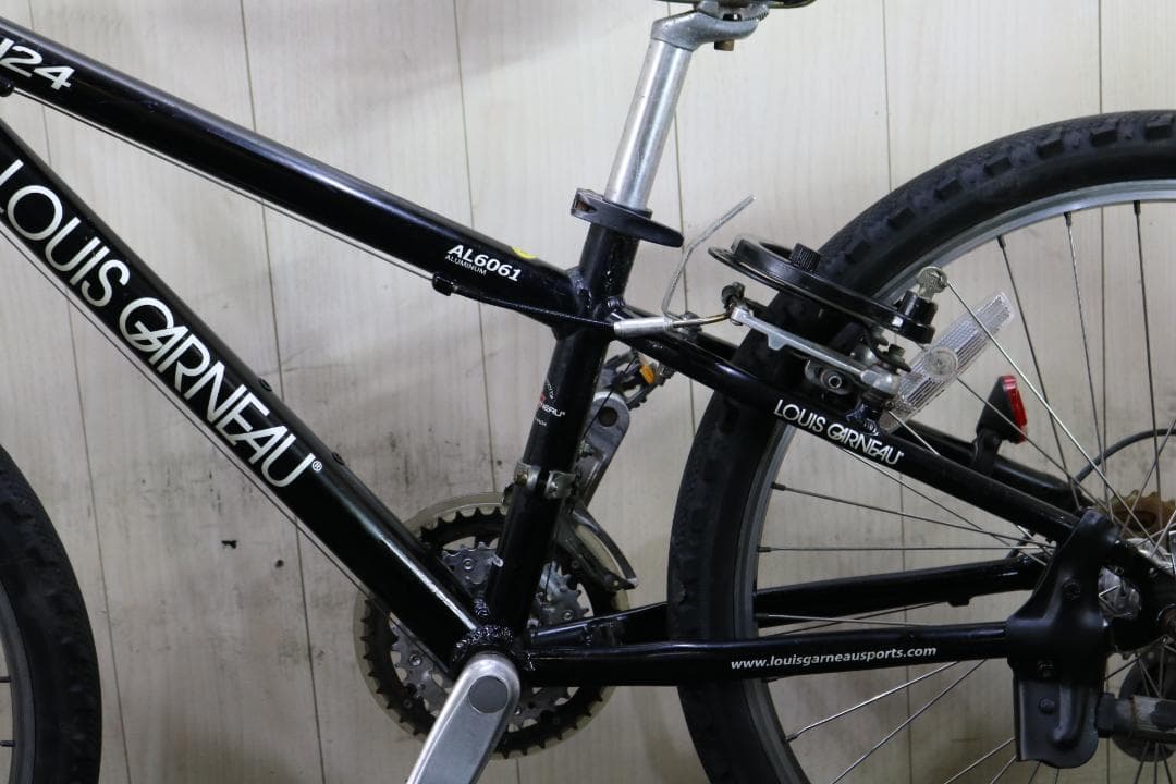 ルイガノ LGS-J24 24型 アルミ シマノ21速 本格子供用MTB 黒