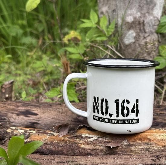 新品未使用 ヒロシ NO.164 野外独杯 マグカップ ホーロー ④