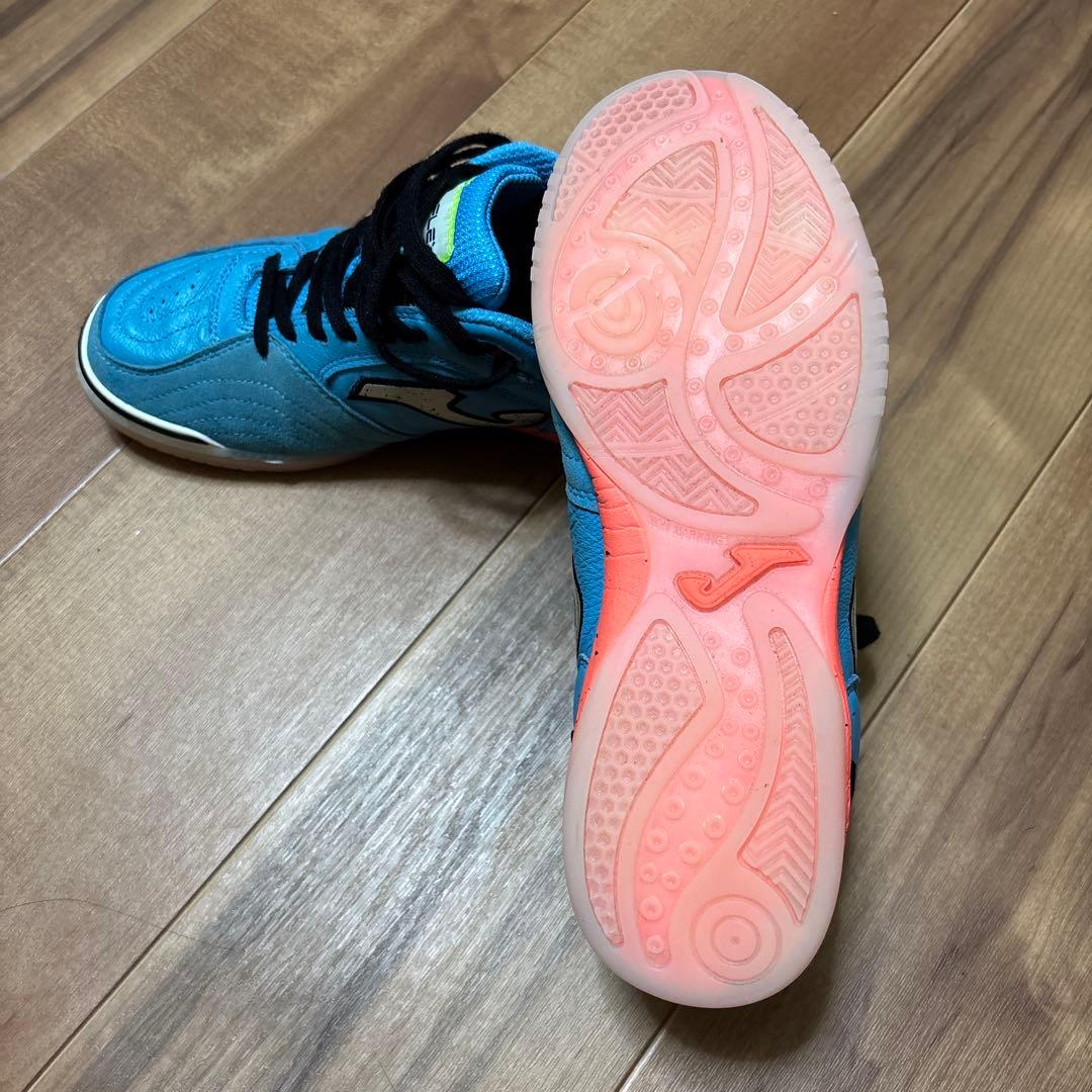 JOMA TOP FLEX 水色 フットサルシューズ