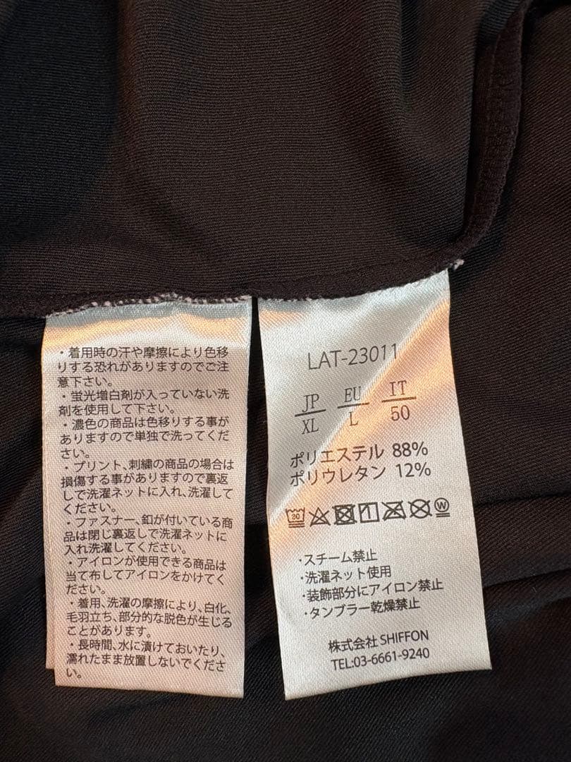 LUXEAKMPLUS ブラック XL 半袖シャツ