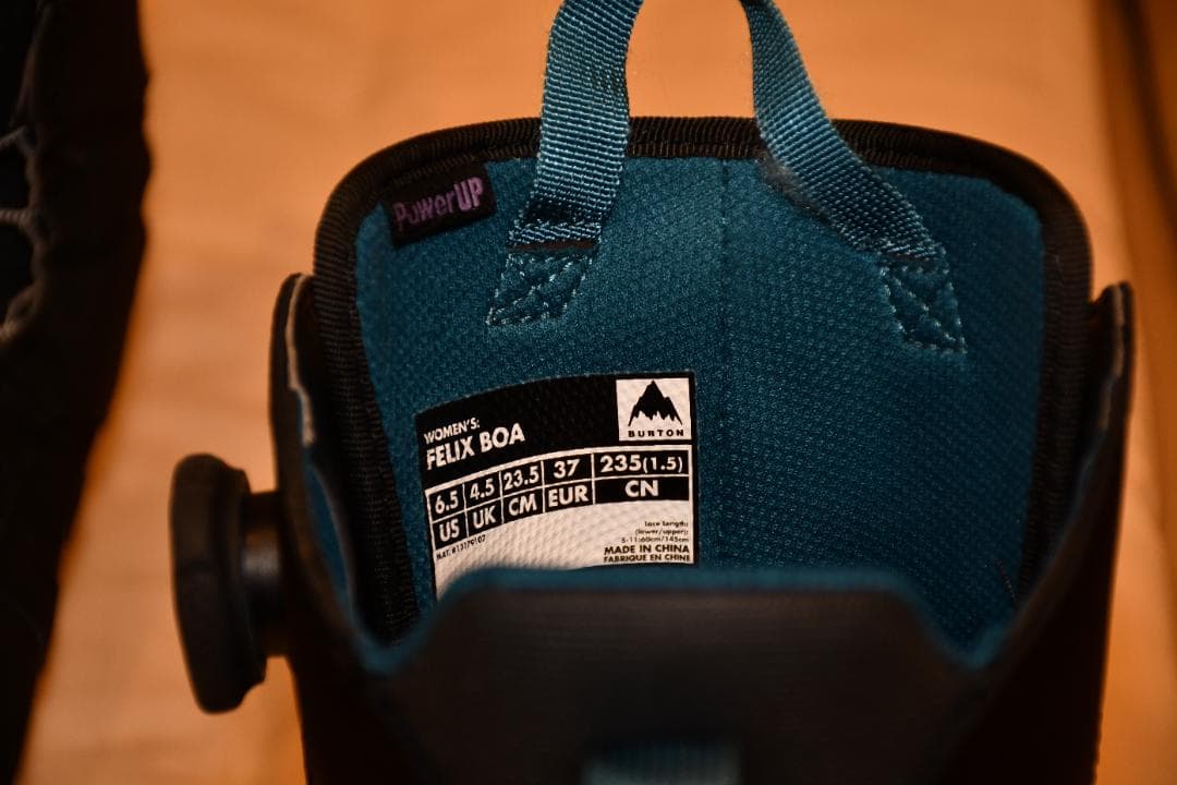 Burton　FELIX　BOA　スノーボードブーツ　23.5cm　美品