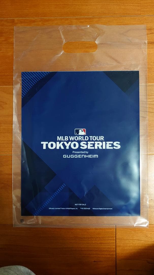 新価格：MLB東京シリーズオフィシャルプログラム＆大谷翔平クリアファイル