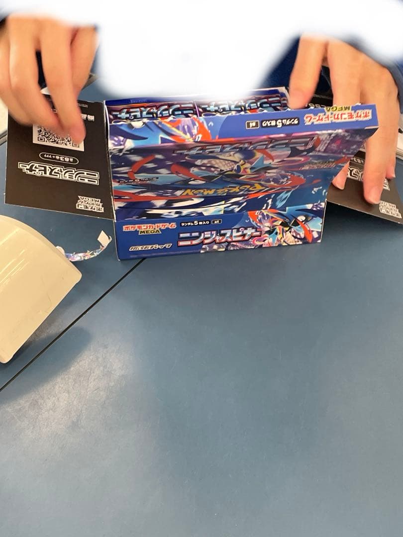 ポケモンカード メガドリームex 12パック ニンジャスピナー1box新品未開封