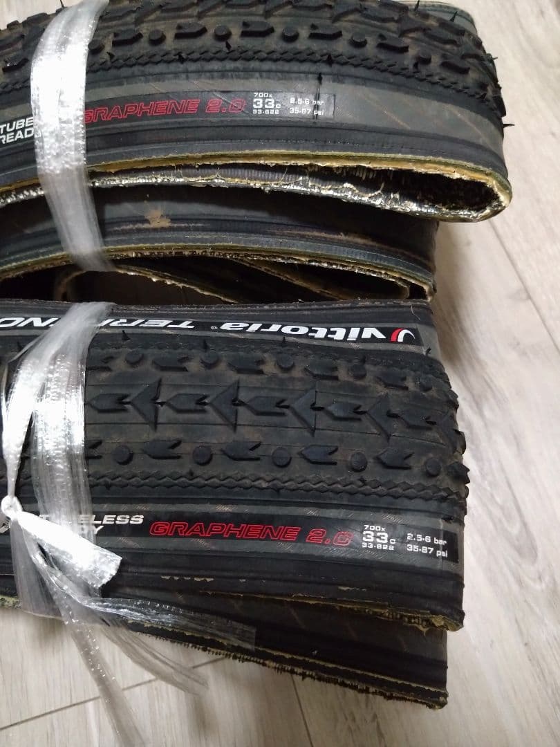 2本セット33C　Vittoria TERRENO MIXシクロチューブレス