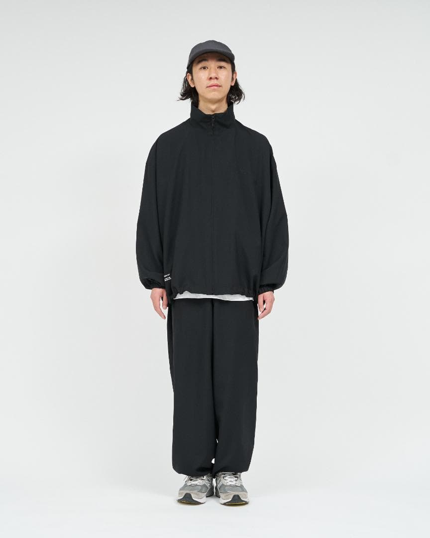 フレッシュサービス SYNTHETIC WOOL TRACK SUIT BK L