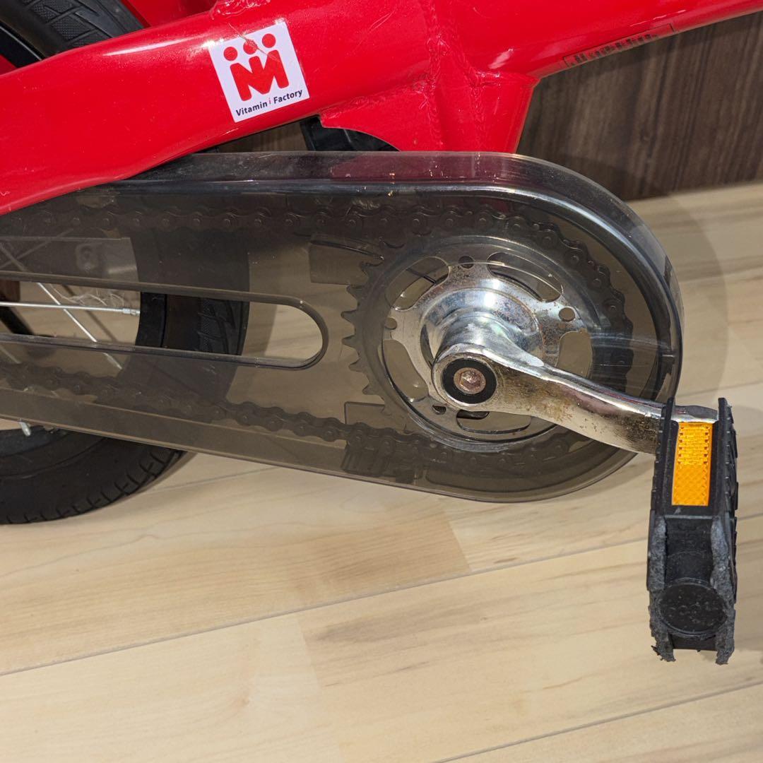 【美品】　Henshin Bike へんしんバイク　14インチ　赤