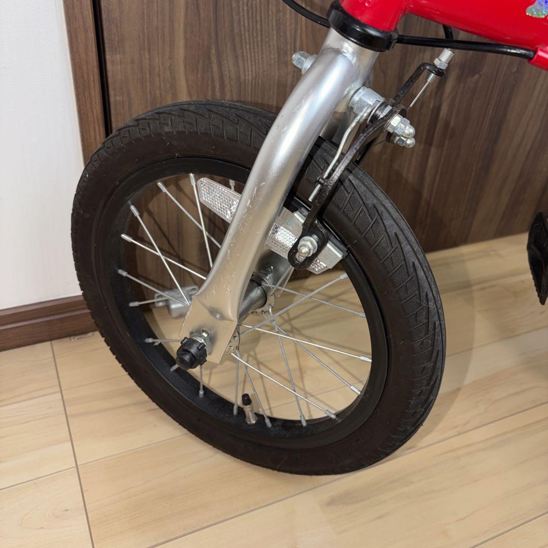 【美品】　Henshin Bike へんしんバイク　14インチ　赤