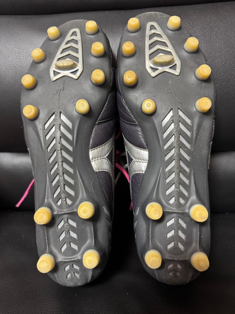 Mizuno Morelia DNA 27 サッカーシューズ シルバー/ネイビー